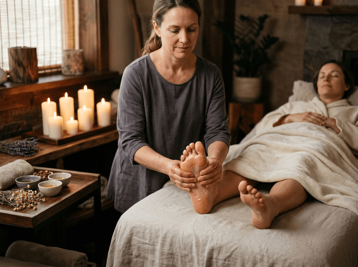 Reflexology at Heaven Therapy